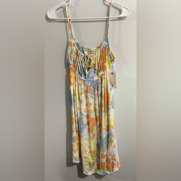 Billabong Feelin Blue Mini Dress Womens Size M -NWT - Picture 4 of 5